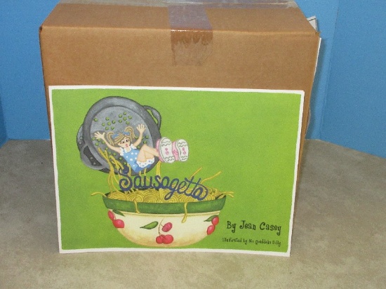 500 Plus Sausagetta Paperback Children's Books Local Author Second Edition Jean Casey