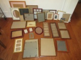Group Misc. Picture Frames Various Sizes & Style