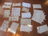 Group - Misc. Crochet Dresser Scarves/Table Runner Doilies