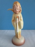 Rare Find Goebel Hummel Angelic Angel Shielding Candle 7