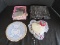 Misc. Lot - Jewelry Organizer, Stitch Art, Bear, Heart Pillow, Etc.