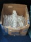 Lot - Misc. White Plastic Coat Hangers