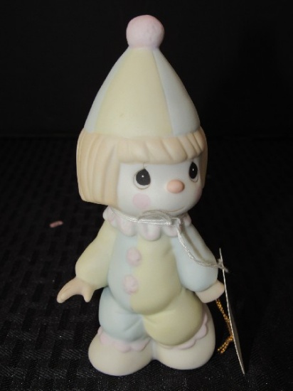 Precious Moments Bless The Days of Our Youth © 1985 Enesco Porcelain Figurine