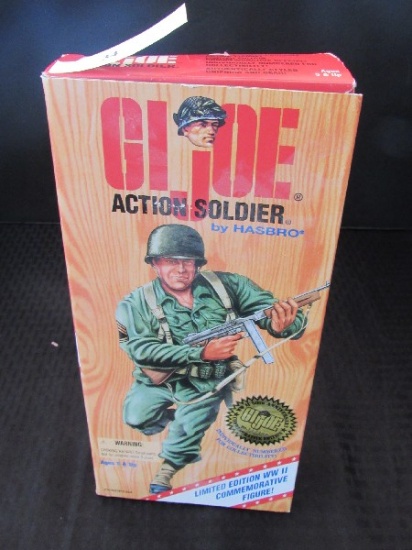 G.I. Joe Vintage Doll by Hasbro Limited Edition WWII Commemorative Figure