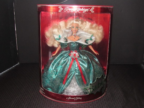 Barbie Happy Holidays Special Edition © 1995 Mattel Inc. in Original Box