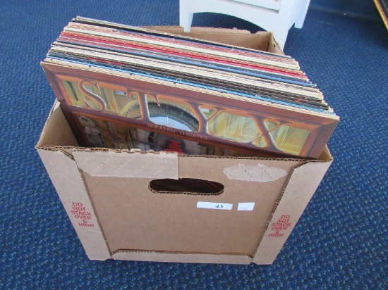 Vintage Vinyl Lot - Styx, Wings, Billy Ocean, Captain Fantastic, Chicago, Etc.