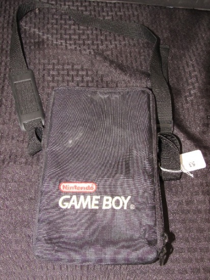 Vintage Nintendo Game Boy Pocket Black in Black Carry Case