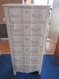 Stanley Furniture Pale Wooden 6 Drawer Standing Dresser, Escutcheons/Pulls