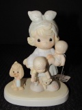 Precious Moments The Joy of The Lord is My Strength © 1985 Enesco Porcelain Figurine