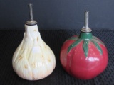 Style-Eyes by Baum Bros Tomato/Turnip Ceramic Oil Drips