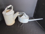 Vintage Metal Pair - Watering Cans/Planters