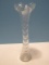 Vintage Imperial Glass Clear Ripple Pattern Swing Glass 12 1/2