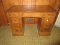 Transitional Modern Kneehole Desk w/ Dovetail Drawers