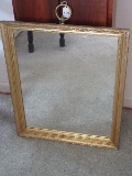 Wall Décor Ornately Embossed Framed Wall Mirror