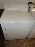 White Whirlpool 4 Cycle 3 Temperature Electric Dryer
