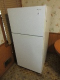 Americana White Top Freezer Refrigerator