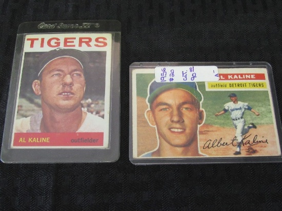 Vintage Al Kaline Topps 20 & Vintage Al Kaline Topps 250 Baseball Cards