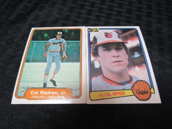 1982 Cal Ripkin Jr. Topps 279 & 1982 Cal Ripkin Jr. Donruss 279