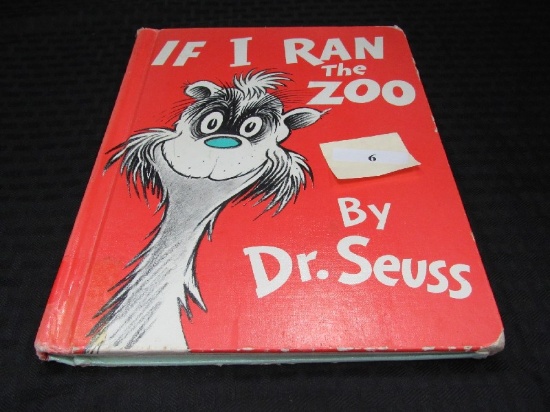 Vintage "If I Ran The Zoo" by Dr. Seuss © 1977 Book