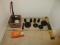 Exercise Group - Cardio Blades, Curl Bar, Cast Iron Weights, Heavy Hands 3lb Weights
