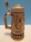 Ceramarte Hand Crafted Collectible Indians of American Frontier Stein Various Relief