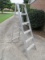 Aluminum A-Frame 6ft Step Ladder Highest Standing Level 3ft 10