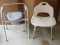 Geriatrics Home Care Shower Chair & Drive Medical Bedside Commode