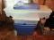 Group - 2 Sterilite 73qt. Totes w/ Lids, 2 Workforce 14