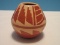 Signed C. Loretto Jemez, NM Native American Pottery Jar 2 3/4
