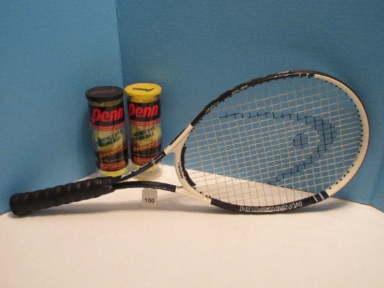 Group - HEAD Magnesium Super Size Tube Tech 4 1/2 - 4 Extra Long Racquet
