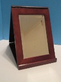 Bombay CO. Mahogany Finish Folding Vanity/Travel Beveled Mirror