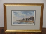 Charleston S.C. Battery Attributed to Jo Dean Bauknight Signed in Pencil Art Print