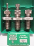 RCBS Precisioneered Reloading Dies 3 Die Carbide Set .38 Special SWC w/ Shell Holder No.6