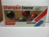 Sportcraft Champion Bocce Imported Form Italy Champion Series