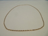 Stamped 14k 585 Gold Necklace Chain