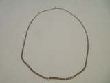 Italy 925 Sterling Silver Rope Chain Necklace
