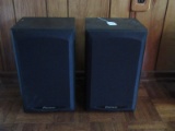 Pair - Pioneer Corp. Black Matt Finish Speakers 5-H152B-K Stereo Speakers