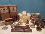Awesome Candle Lot - Luminara Flameless Candles, Tea Lights, Candle Holders, Etc.