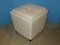 Modern Contemporary Vinyl Upholstered Storage Ottoman w/ Lift Flip Top Handle Tray