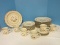 32 Pieces Dinnerware - Hearthside Stoneware Cumberland May Blossom Brown Pattern