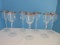 Set - 6 Mikasa Wine Glass TS101 Full Lead Crystal Wheaton Pattern Clear