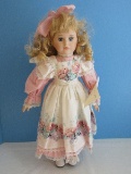 Porcelain Collectors Doll 