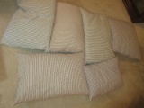 6 Vintage Down/Feather Pillows