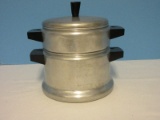 Vintage Aluminum Comet rice Double Boiler Rice Cooker