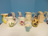 Group - Misc. Pitchers, Ewers, Creamer, Turino Collection 8