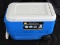 Igloo Wheelie Cool 38 US. Gal Blue/White Cooler