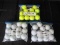 Golf Balls Lot -Titleist Pro V1X, Callaway Chrome Soft, Srixon Yellow,