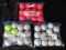 Golf Balls Lot - Titleist Pro V1X, Taylormade TP5, -Various Red