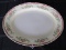 Semi-Vitreous Edwin M. Knowles Platter Floral Pattern Motif