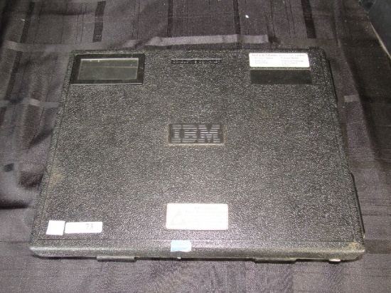 Vintage Black IBM Conductive Container Case